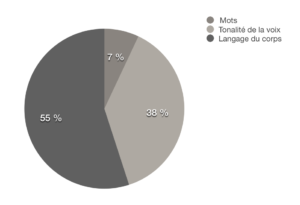 Le détail de ce rient votre interlocuteur de votre entretien. Le langage du corps est plus retenu que le langage oral